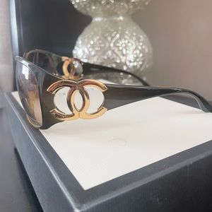 Vintage Chanel sunglasses.